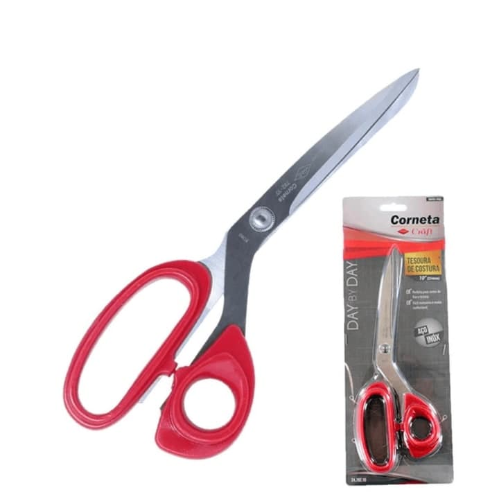Tesoura De Costura 10" - Corneta