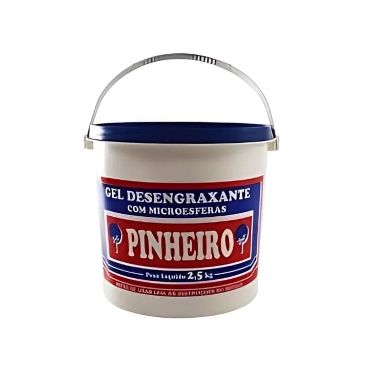 Gel Desengraxante 2,5kg Branca - Pinheiro | Limpeza Profunda E Proteção Para As Mãos