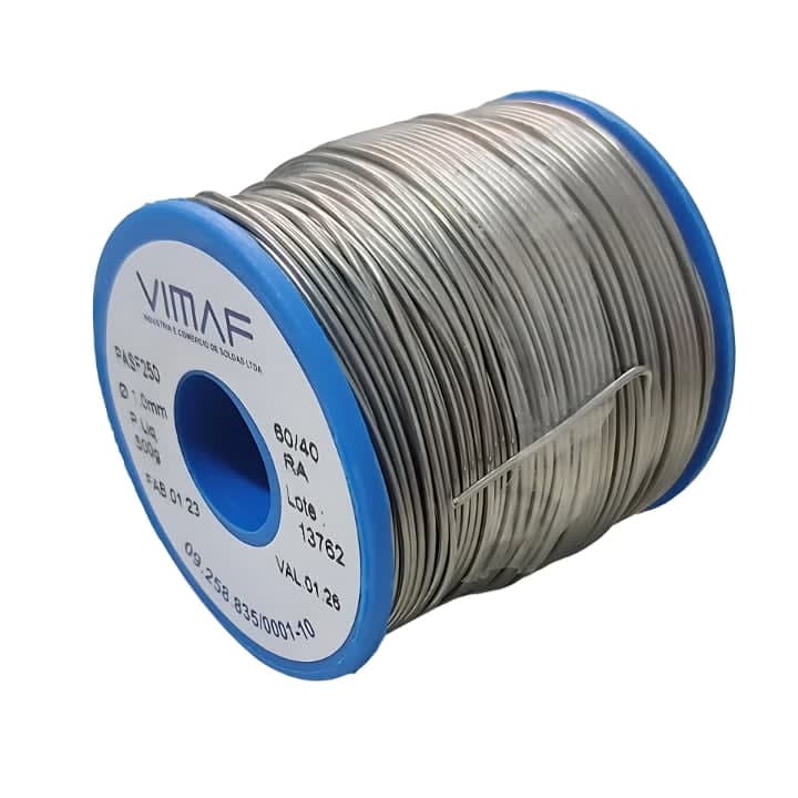 Solda Em Fio De Estanho 60/40 1,0mm - Vimaf | Alta Qualidade E Precisão