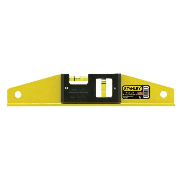 Nível De Alumínio Com Base Magnética 12" (30,5 Cm) - Stanley