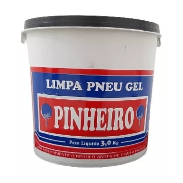 Pneu Gel Pretinho 3,5kg - Pinheiro