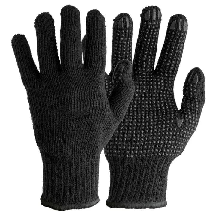 Luva De Algodão Pigmentada Preta