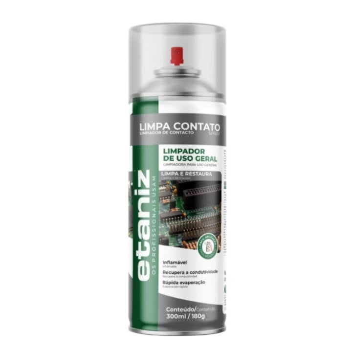 Limpa Contato Spray 180g/300ml Etaniz S