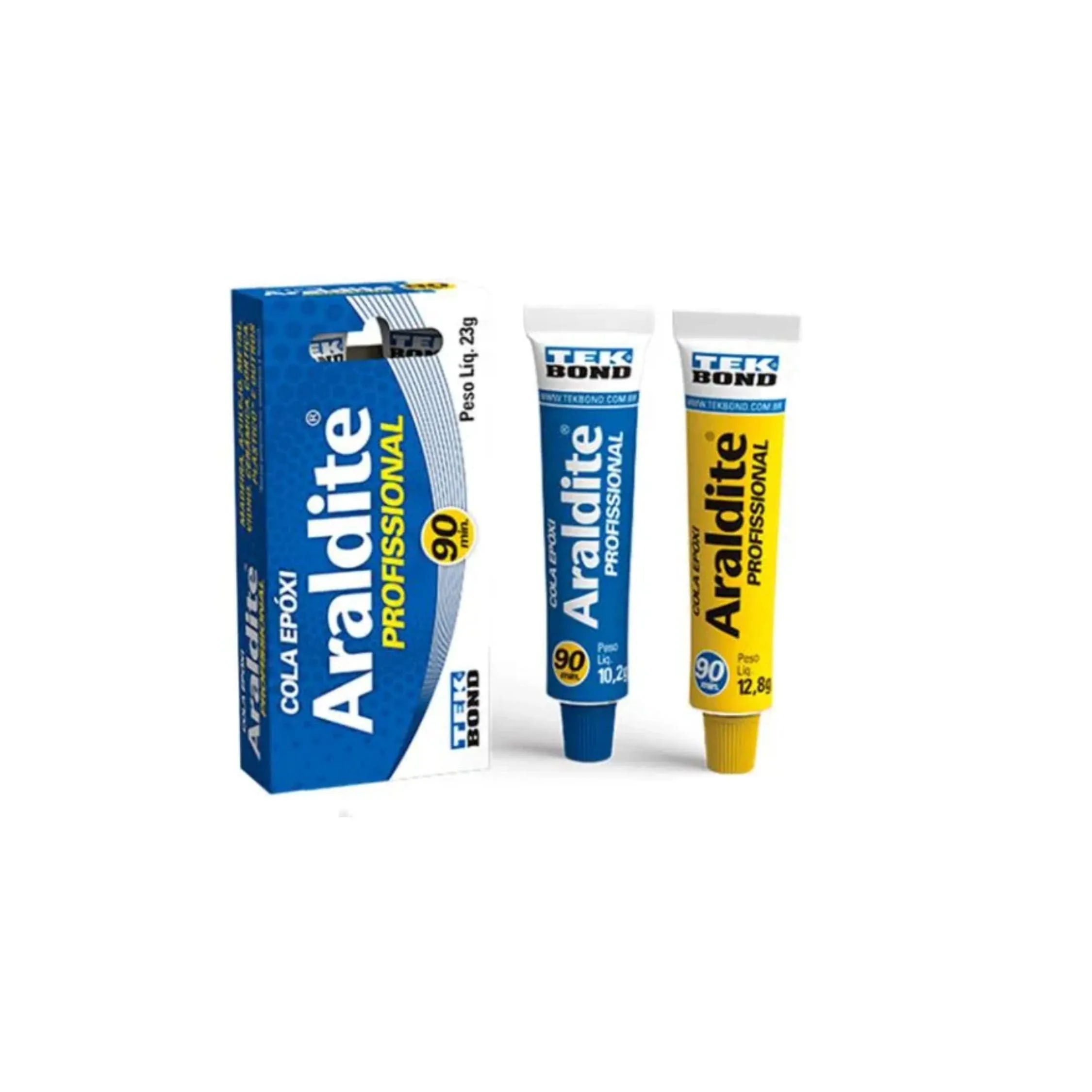 Araldite Profissional 90 Minutos 23g – Tekbond | Adesivo Epóxi De Alta Resistência Para Fixações Est Araldite Profissional 90 Minutos 23g – Tekbond | Adesivo Epóxi De Alta Resistência Para Fixações Est