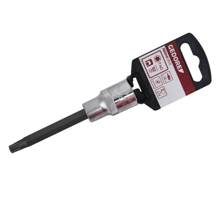 Chave Soquete Longa 1/2" Torx - Gedore Red