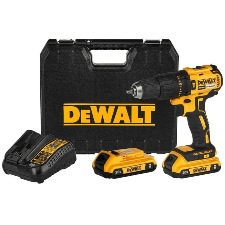 Parafusadeira E Furadeira De Impacto 1/2" 20v Ddcd7781d2br - Dewalt