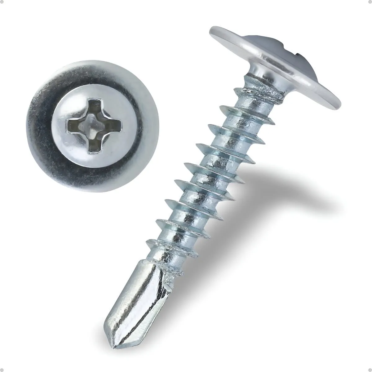 Parafuso Auto Brocante Flangeado Phillips