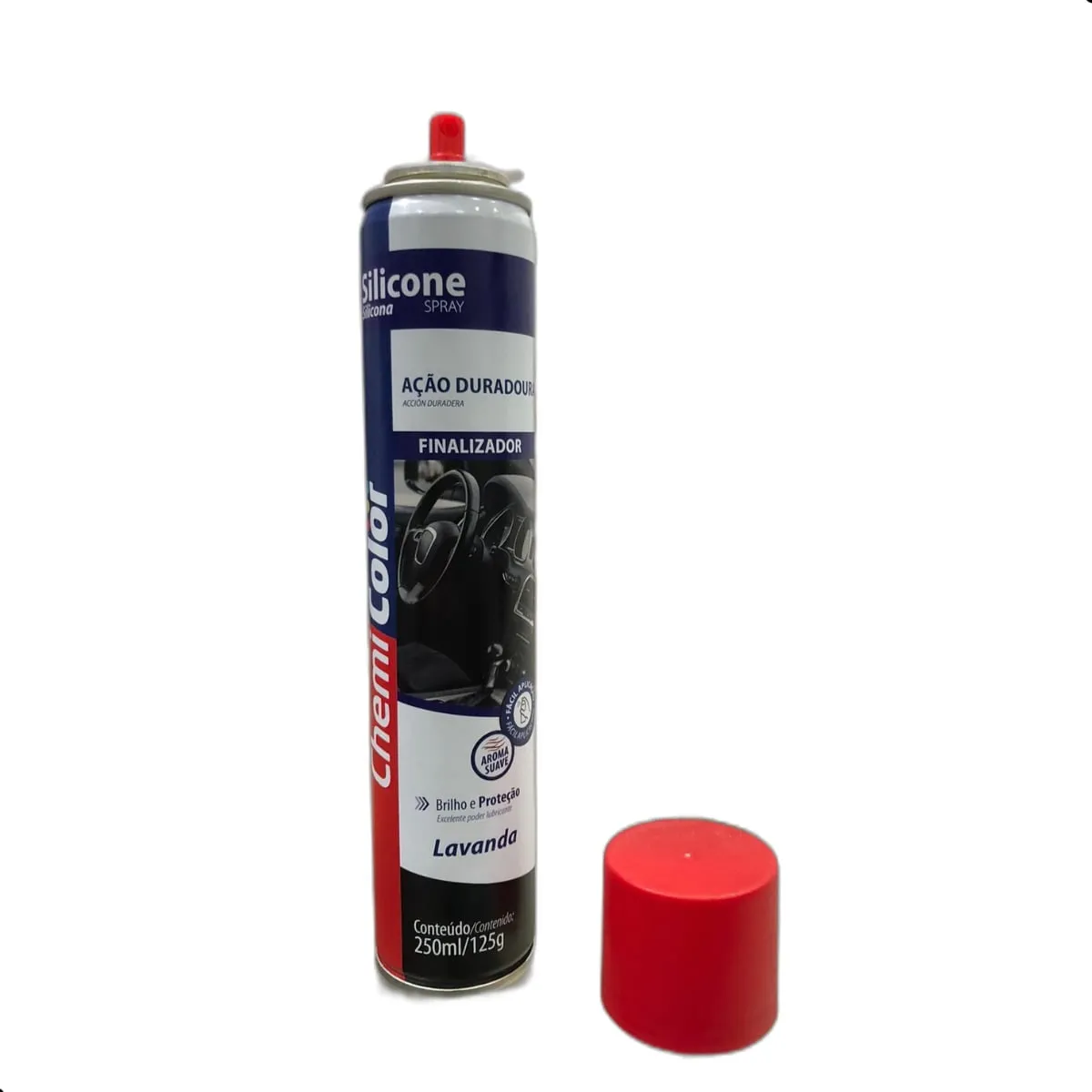 Silicone Spray Lavanda 250ml/125g - Chemicolor