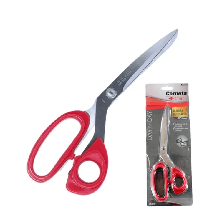 Tesoura De Costura 10" - Corneta